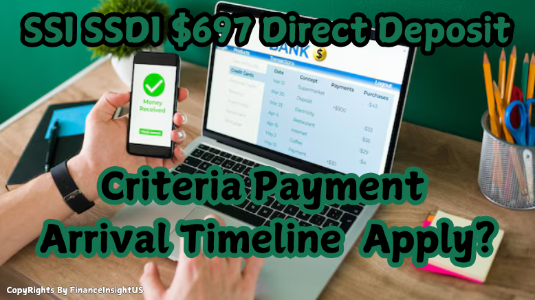 SSI SSDI $697 Direct Deposit